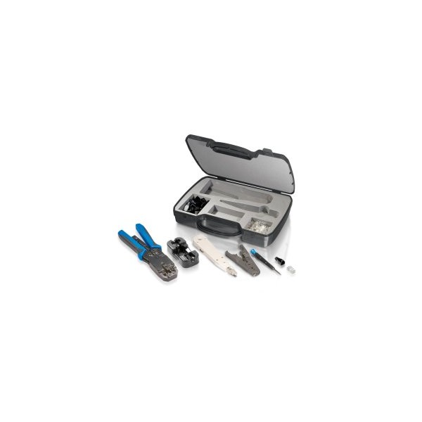KIT HERRAMIENTAS PROFESIONAL PARA REDES CAT6 EQUIP