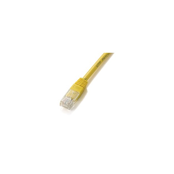 Cable red equip latiguillo rj45 u - utp cat6 20m amarillo