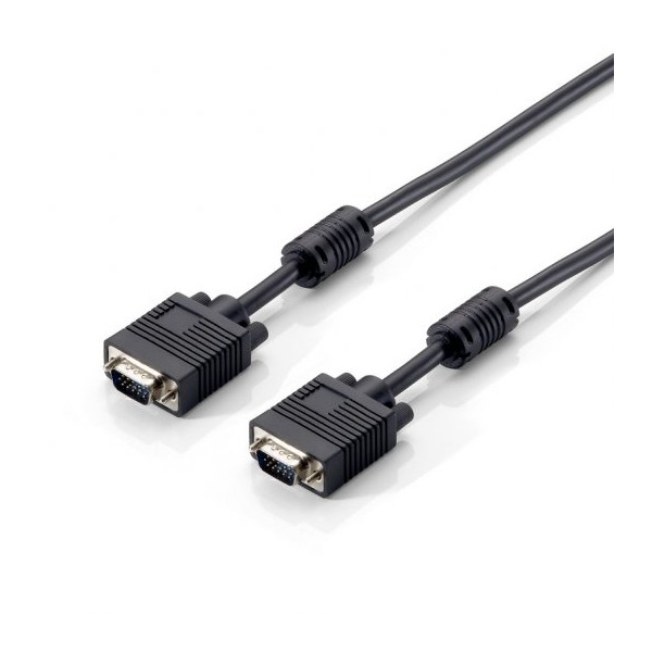 Cable svga equip 3coax macho - macho 10m con ferritas