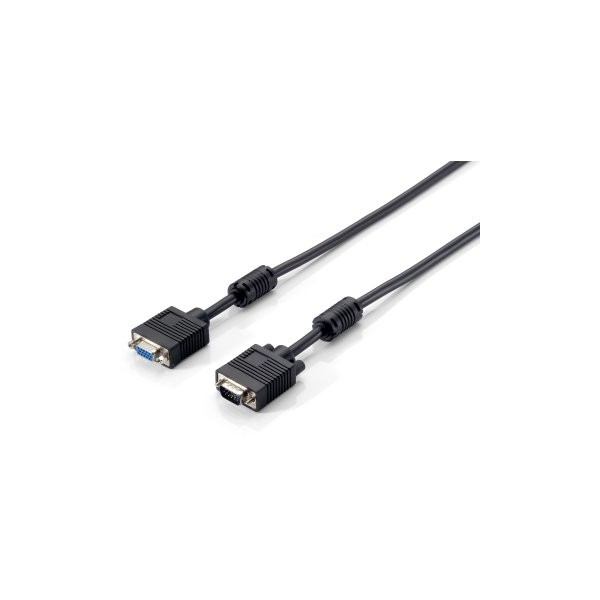 CABLE ALARGO SVGA EQUIP 3COAX MACHO - HEMBRA 15M CON FERRITAS 118805