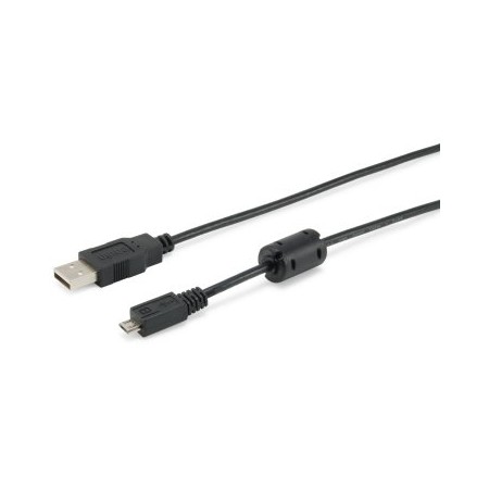 CABLE USB-A A MICROUSB 1M EQUIP CON FERRITA 128596