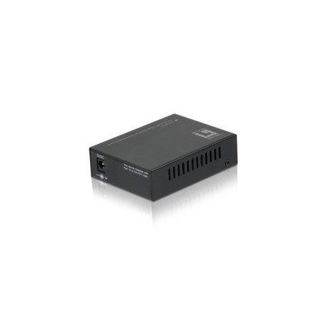 CONVERTIDOR FIBRA LEVEL ONE GVT-2010 RJ45 ETHERNET A SFP GB PoE PD