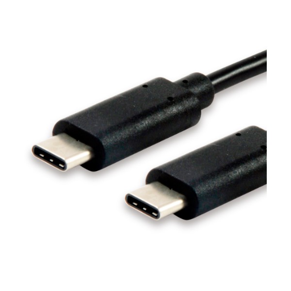 Cable equip usb tipo c macho a usb tipo c macho 1m
