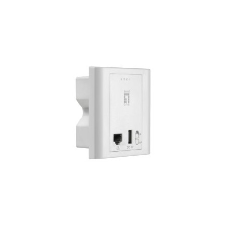 PUNTO DE ACCESO INTERIOR WIFI LEVEL ONE WAP-6221 300N POE PARA MONTAJE EN PARED CAJA 86MMX86MM PUERT