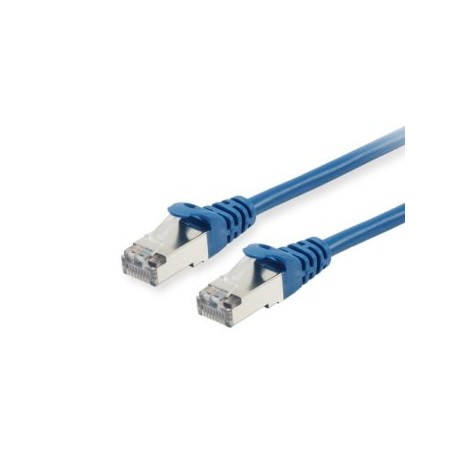 LATIGUILLO APANTALLADO S/FTP CATEGORIA 6A LIBRE DE HALOGENOS 10G 30M COLOR AZUL EQUIP 606211