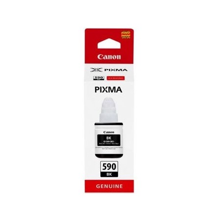 Botella tinta canon gi - 590bk negro 135ml 6000 paginas