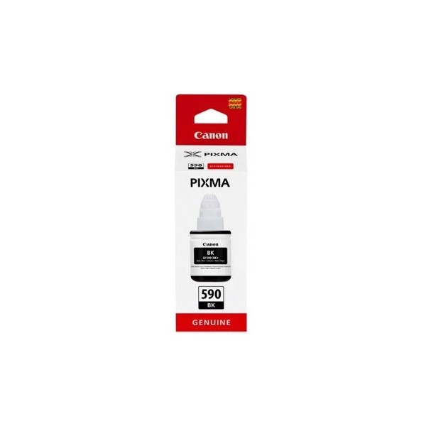 Botella tinta canon gi - 590bk negro 135ml 6000 paginas