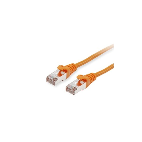 LATIGUILLO APANTALLADO CAT.6A S/FTP LSOH 5M COLOR NARANJA EQUIP 606606