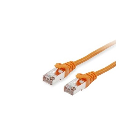LATIGUILLO APANTALLADO S/FTP CATEGORIA 6A LIBRE DE HALOGENOS 10M COLOR NARJANA EQUIP 606608