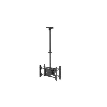 (Km0) SOPORTE DE TECHO PROFESIONAL EQUIP 650370 PARA 2 PANTALLAS 32″- 65″ CASH30