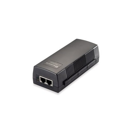 POE INJECTOR ADAPTER GIGABIT LEVEL ONE 30W PASA DATOS Y ALIMENTACION POR EL MISMO CABLE HASTA 100M
