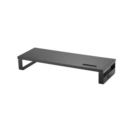 STAND DE SOBREMESA PARA 1 PANTALLAS EQUIP 650881 CON HUB USB INTEGRADO