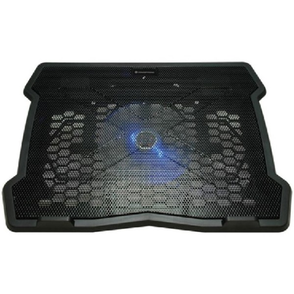 Soporte - base de refrigeracion conceptronic thana05b para portatiles hasta 15.6 pulgadas ventilador 125mm