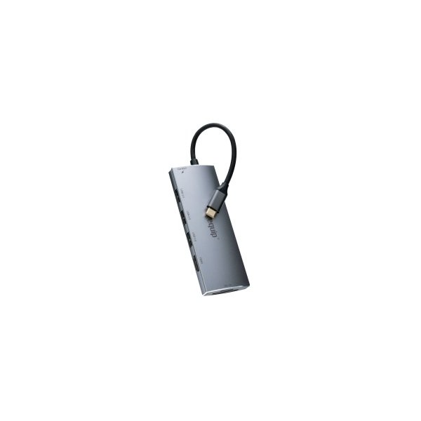 DOCKING USB-C EQUIP 133482 A 1xHDMI 4K 1xUSB-C PD 100W 3xUSB-A 3.0 1xLECTOR TARJETAS