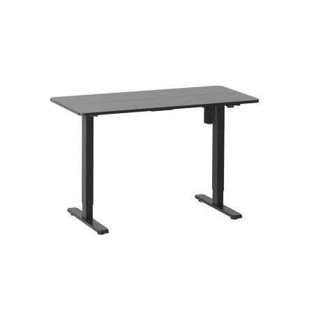 MESA ELECTRICA ERGONOMICA ALTURA REGULABLE TABLERO NEGRO 120X60 COLOR ESTRUCTURA NEGRO CONTROL TACTI