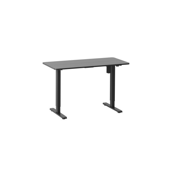 MESA ELECTRICA ERGONOMICA ALTURA REGULABLE TABLERO NEGRO 120X60 COLOR ESTRUCTURA NEGRO CONTROL TACTI