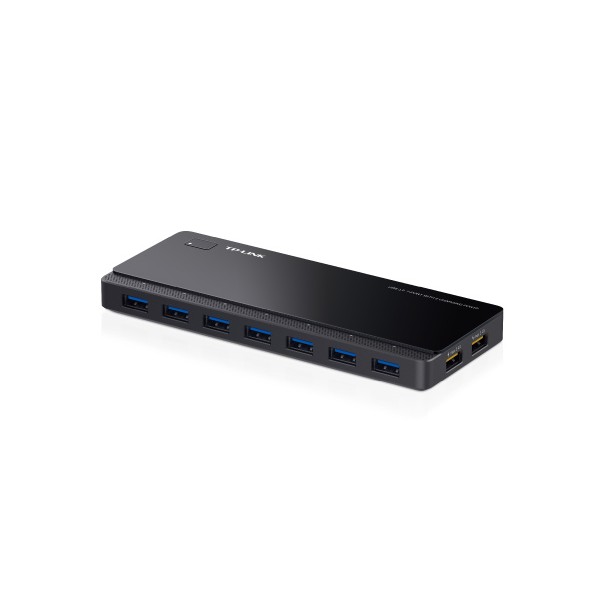 Hub usb tp - link uh720 7 puertos 3.0 con 2 puertos de carga