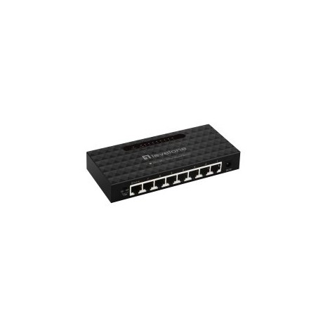 SWITCH LEVEL ONE NO GESTION 8P 10/100/1000 GEU-0821