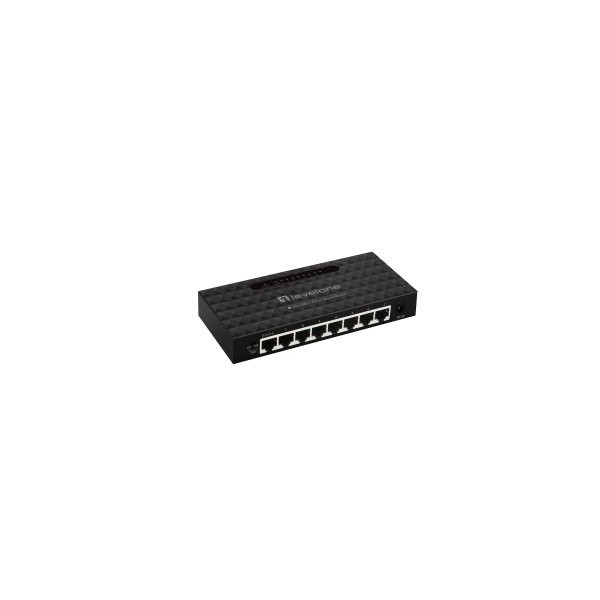 SWITCH LEVEL ONE NO GESTION 8P 10/100/1000 GEU-0821
