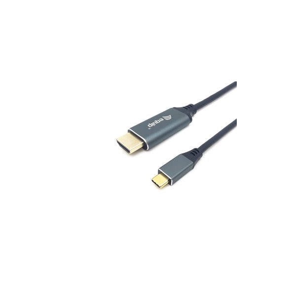 CABLE USB-C A HDMI MACHO MACHO 3M EQUIP 4K/60Hz CARCASA CONECTOR ALUMINIO REF. 133417