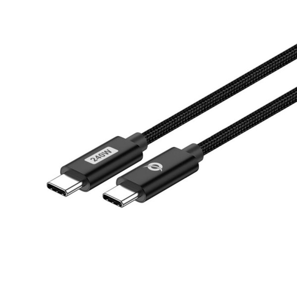 Cable usb tipo c conceptronic 1.2m - macho - macho - pd 3.1 - 240w