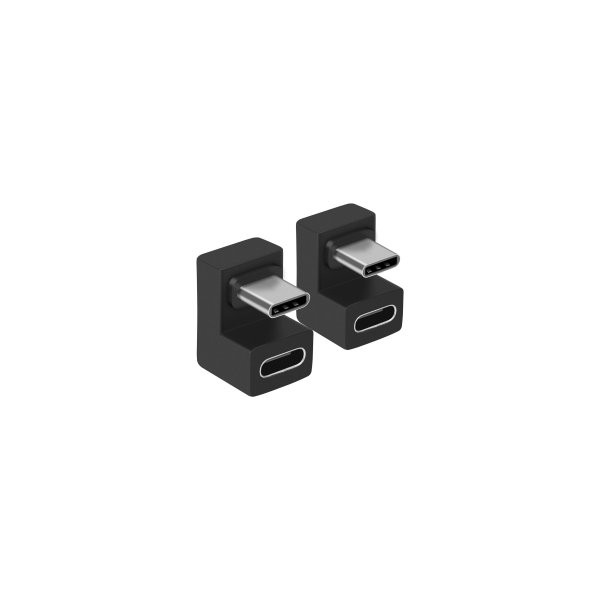 ADAPTADOR USB-C EQUIP 133476 MACHO HEMBRA 180º 10GPPS 100W PACK 2 UDS