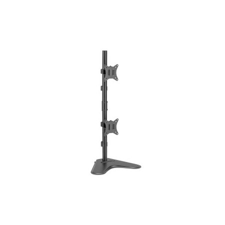 SOPORTE DE MESA CON BASE EQUIP 650128 PARA 2 PANTALLAS 13″-32″ DOBLE BRAZO VESA STANDARD HASTA 9KG