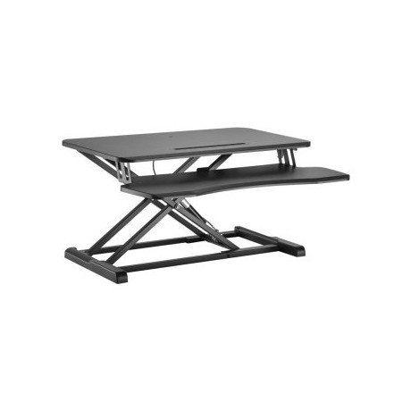 (Km0) STAND DE SOBREMESA ERGONOMICO EQUIP 650840 PARA PC / PANTALLA Y TECLADO ALTURA AJUSTABLE CASH3