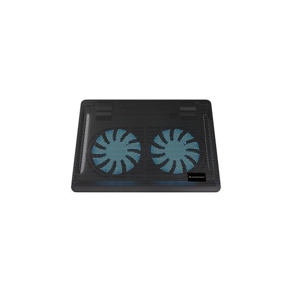 BASE DE REFRIGERACION PARA PORTATILES CONCEPTRONIC 2 VENTILADORES 125MM HASTA 15.6″