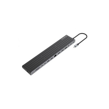 Docking station conceptronic usb tipo c 14 en 1