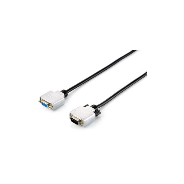 CABLE ALARGO SVGA EQUIP 3COAX MACHO - HEMBRA 15M CON FERRITAS CARCASA METALICA HQ 118855