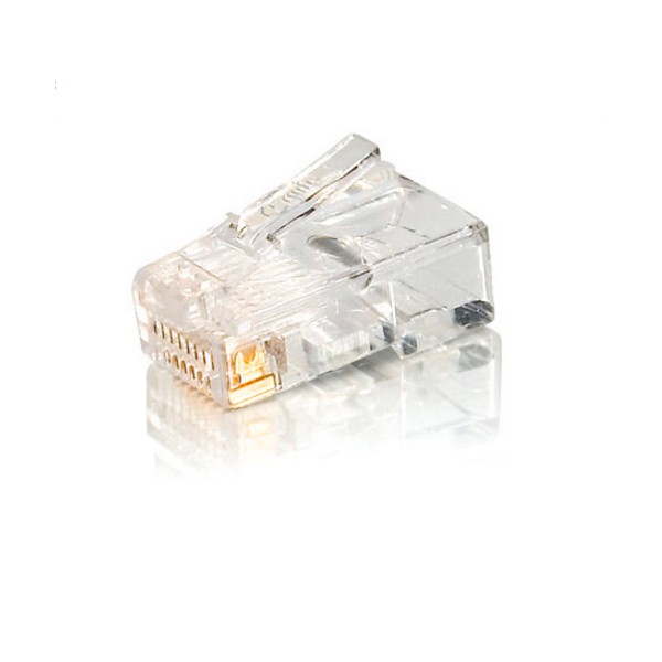 Kit 100 uds conectores rj45 equip categoria 5e