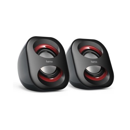 ALTAVOCES 2.0 HAMA SONIC MOBIL 183 JACK 3.5mm ALIMENTADO POR USB ENTRADA PARA AURICULARES CONTROL