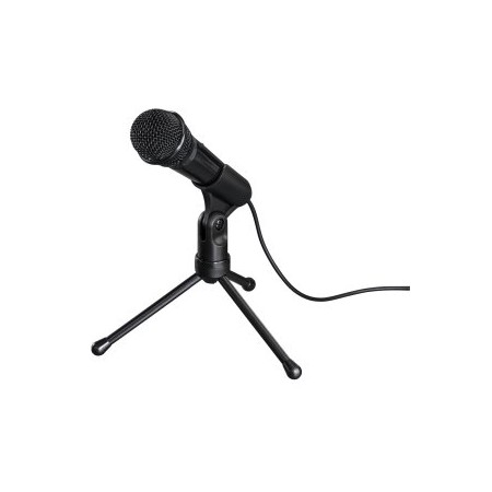 MICROFONO SOBREMESA HAMA MIC-P35 ALLROUND JACK 3.5mm CON TRIPODE CABLE 2.5m