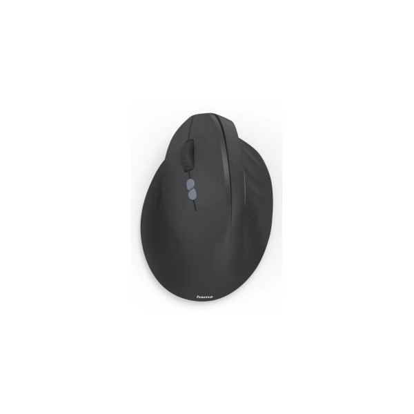 MOUSE HAMA WIRELESS ERGO EMW-500L DPI 1000-1800 7 BOTONES COLOR NEGRO PARA ZURDOS