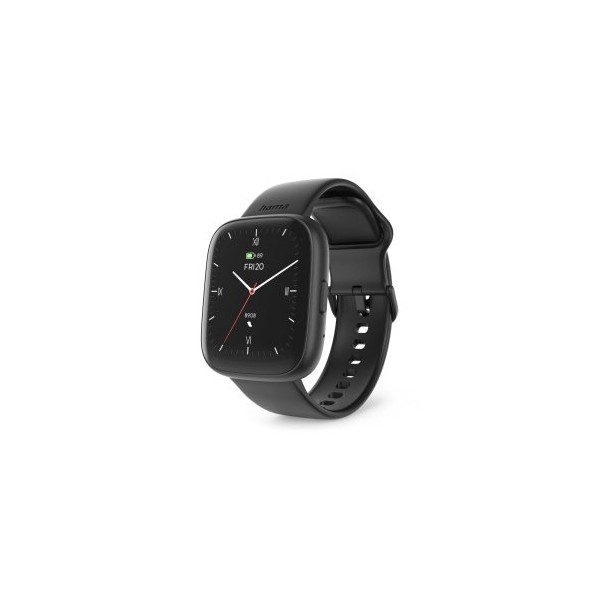 SMARTWATCH HAMA 4000 LCD 1.65″ IP68 DIFERENTES SENSORES SALUD NEGRO
