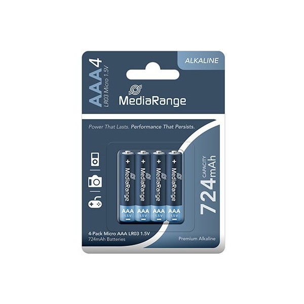 PILAS ALCALINAS MEDIARANGE AAA