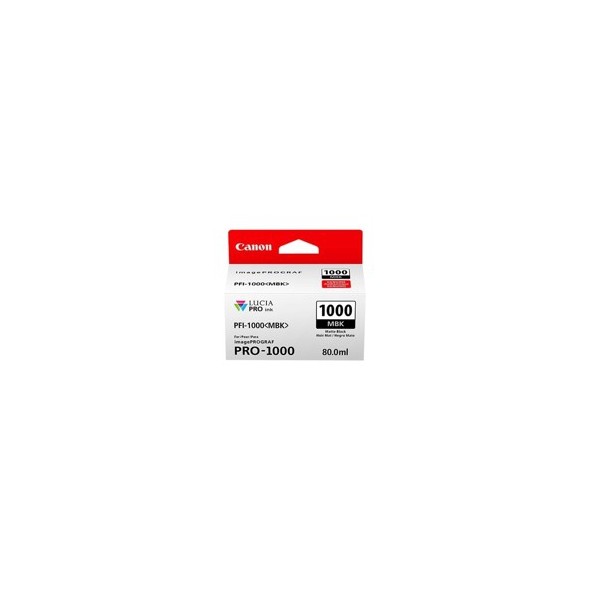 Cartucho canon pfi - 1000 mbk negro mate pro - 1000