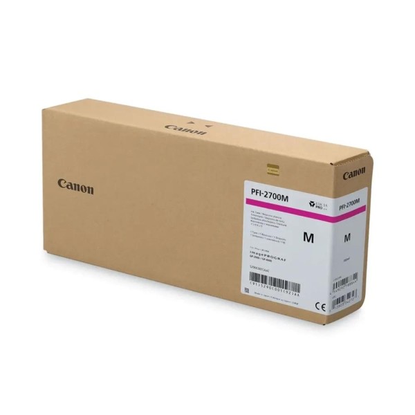 Cartucho tinta gran formato canon pfi - 2700 magenta
