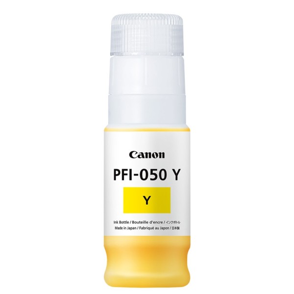Cartucho tinta canon pfi - 050y tc - 20 amarillo 70ml