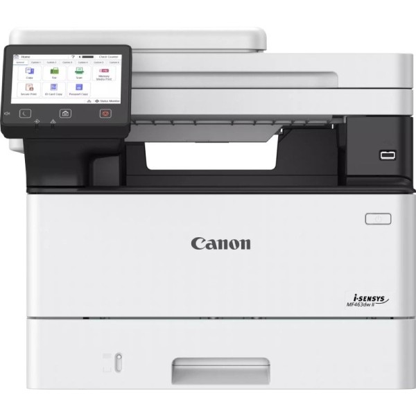 Multifunción Láser Monocromo Canon i-SENSYS MF463DW II WiFi/ Dúplex/ Blanca