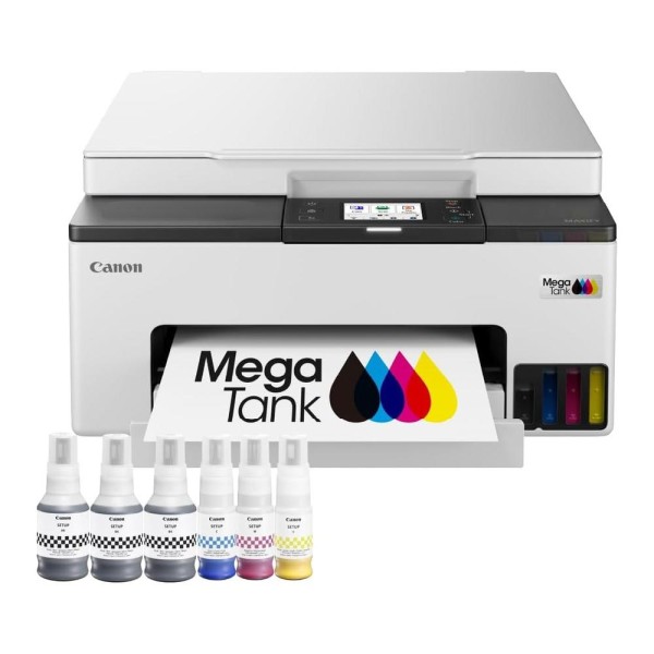 Multifunción inyección canon maxify gx1051 red - wifi - duplex impresión - depósitos tinta - 3 botellas negro