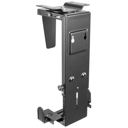 Soporte Bajo Mesa/de Pared Aisens MPC04-203 para PC/ Antirrobo/ hasta 10kg