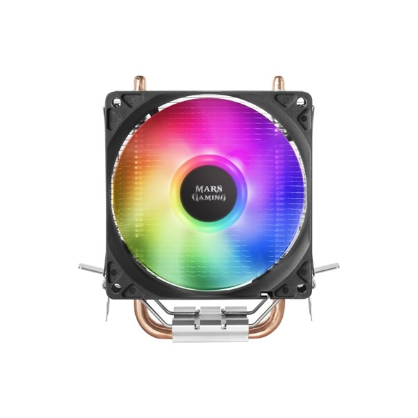 Ventilador disipador cpu mars gaming mcpuargb rgb negro
