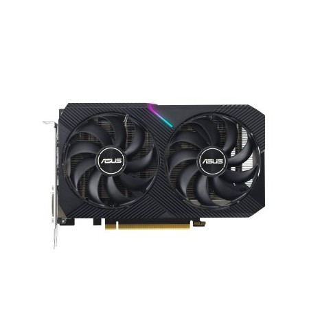 VGA ASUS DUAL RTX 3050 8G GDDR6 V2 OC Edition DP HDMI DVI CUDA 2560 RELOJ 1852MHz