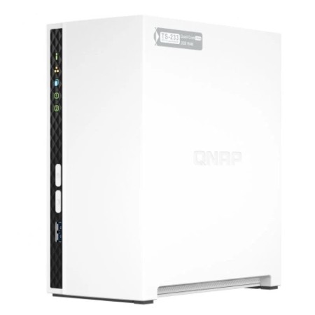 NAS QNAP TS-233/ 2 Bahías 3.5″- 2.5″/ 2GB DDR4/ Formato Torre