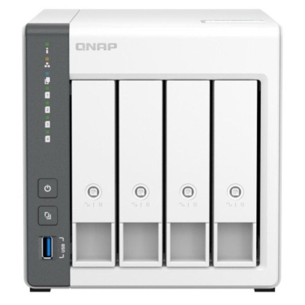 NAS QNAP TS-433-4G/ 4 Bahías 3.5″- 2.5″/ 4GB/ Formato Torre