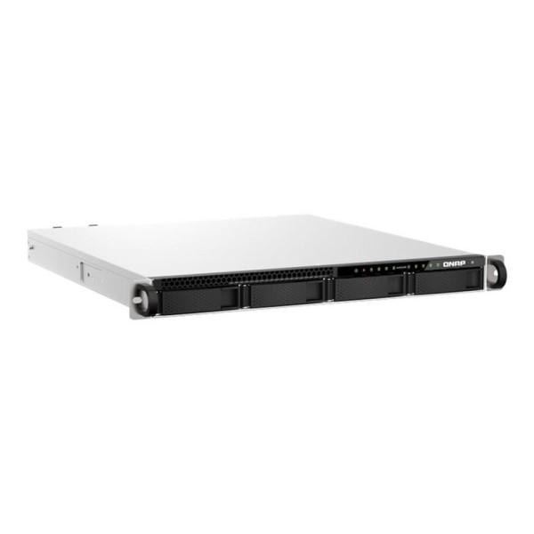Servidor nas qnap ts - h987xu - rp - e2334 - 16g 9 bahias 1u rack 16gb gigabit ethernet