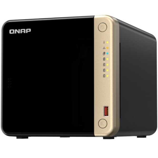 NAS QNAP TS-464-8G/ 4 Bahías 3.5″- 2.5″/ 8GB DDR4/ Formato Torre