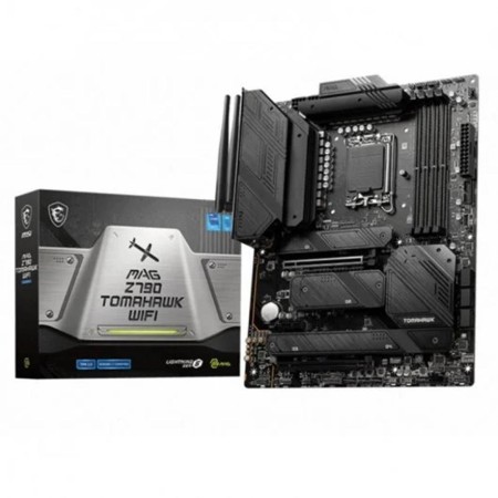 Placa base msi 1700 mag z790 tomahawk wifi atx - 4x ddr5 - 6x sata6 - 8x usb 3.2 911 - 7d91 - 019